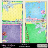 Easter Parade Stacked Papers by Boop Designs