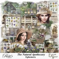The Natural Apothecary Ephemera by Rosie's Designs