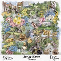 Spring Waters Elements by Rosie's Designs