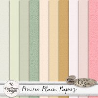 Prairie Plain Papers by Daydream Designs