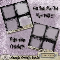 Grunged Overlays Bundle PU by The Busy Elf