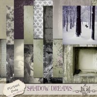 Shadow Dreams Paper Pack by The Busy Elf