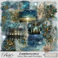 Luminescence Artsy Bits and Overlays by Rosie's Designs