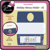 Holiday Money Holder 02 by Boop Printable Designs