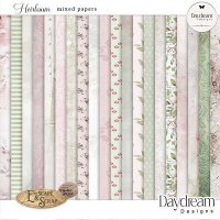Heirloom Mixed Papers by Daydream Designs