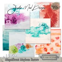 Magnificent Mayhem Encore Background Add On by Julie Mead