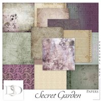 Secret Garden Paper Pack by DsDesign