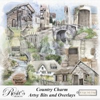 Country Charm Artsy Bits by Rosie's Designs