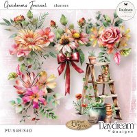 Gardeners Journal Clusters by Daydream Designs