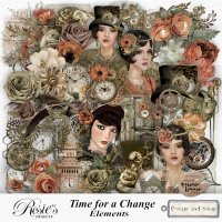 Time For A Change Elements by Rosie's Designs