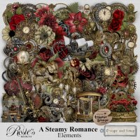 A Steamy Romance Elements by Rosie's Designs