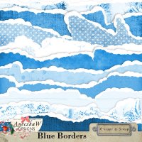 Blue Borders by AneczkaW