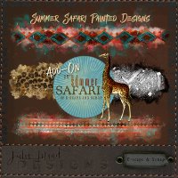 A Summer Safari Painted Designs by Julie Mead