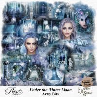 Under The Winter Moon Artsy Bits by Rosie's Designs