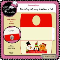 Holiday Money Holder 04 by Boop Printable Designs