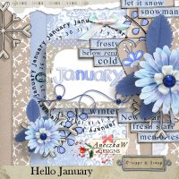 Hello January by AneczkaW
