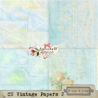 CU Vintage Papers 2 by AneczkaW