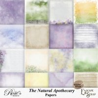 The Natural Apothecary Papers by Rosie's Designs
