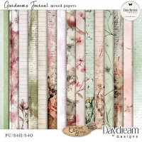 Gardeners Journal Mixed Papers by Daydream Designs