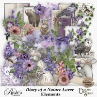Diary Of A Nature Lover Elements by Rosie's Designs