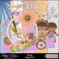 Spring PAGE Kit 01 by Boop Designs