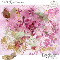 Gold Dust Arty Bits by Daydream Designs