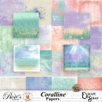 Coralline Papers by Rosie's Designs