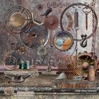 Farm Rusted 2 by Julie Mead