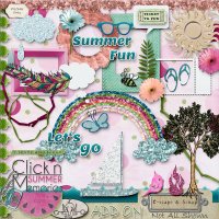 Click N Summer Memories Add-On by The Busy Elf