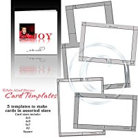Assorted Card Templates by Julie Mead