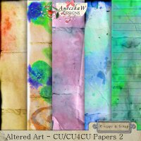 Altered Art- CU Papers 2 by AneczkaW
