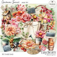 Gardeners Journal Page Kit by Daydream Designs
