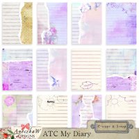 ATC My Diary by AneczkaW