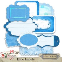 Blue Labels by AneczkaW