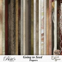 Going To Seed Papers by Rosie's Designs