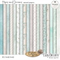Hopes And Dreams Mixed Papers by Daydream Designs
