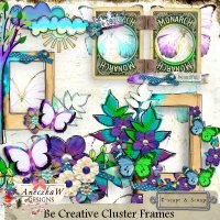 Be Creative Cluster Frames by AneczkaW