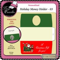 Holiday Money Holder 03 by Boop Printable Designs