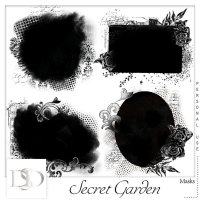 Secret Garden Clipping Masks by DsDesign