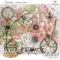Heirloom Stamp Brushes by Daydream Designs