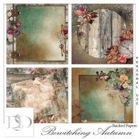 Bewitching Autumn Stacked Paper Pages by DsDesign