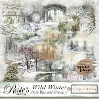 Wild Winter Artsy Bits by Rosie's Designs