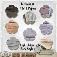 Bark Papers and Styles CU by The Busy Elf