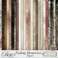 Fading Memories Papers by Rosie's Designs