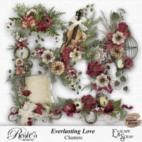 Everlasing Love Clusters by Rosie's Designs