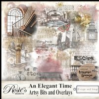 An Elegant Time Artsy Bits by Rosie's Designs