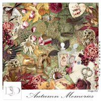 Autumn Memories MEGA Kit by DsDesign