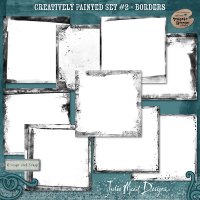Creatively Painted Set 2 by Julie Mead