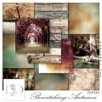Bewitching Autumn Papers by DsDesign