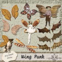 Wing Punk Elements by The Busy Elf